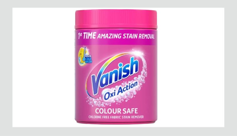 Vanish Oxi Action мултифункционален прашок за отстранување дамки 1кг