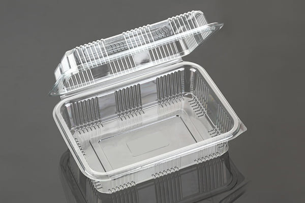 Пластичен сад со висок капак 1250ml за големи десерти и сирење - 010330