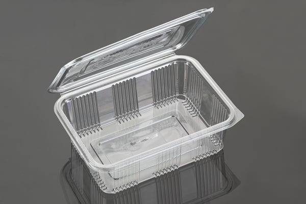 Пластичен сад со капак 1750ml за супермаркети и кетеринг - 010332