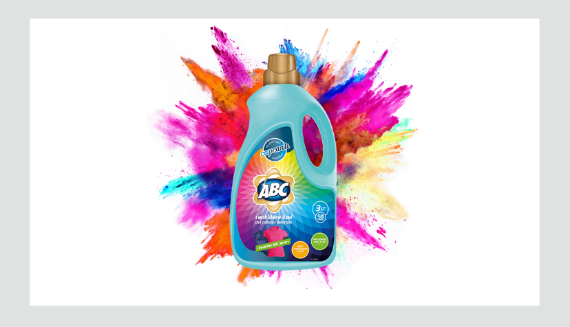 ABC течен детергент за шарени алишта Color 3L